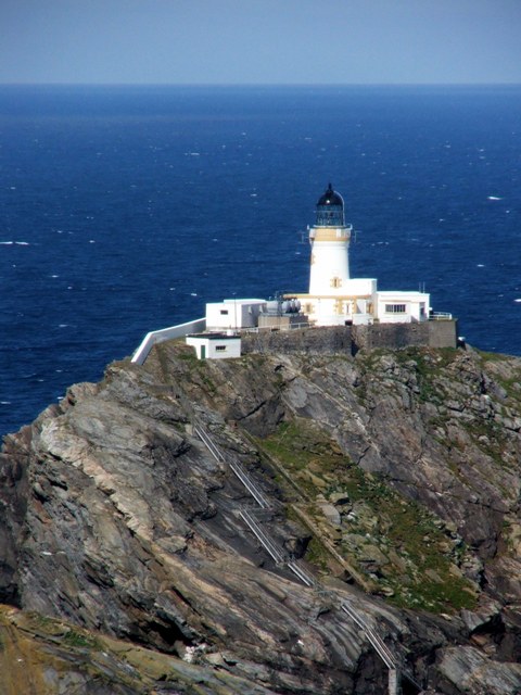 Muckle Fluga lighthouse